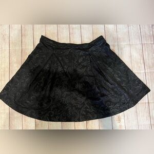 Worthington Woman black skirt with black print size 18W